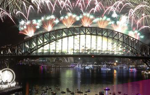 Sydney's New Year's Eve fireworks