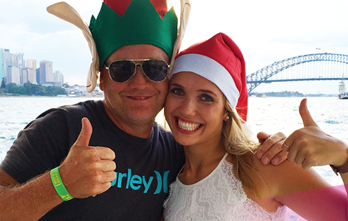 Organise your Christmas party on Rockfish Catamarans